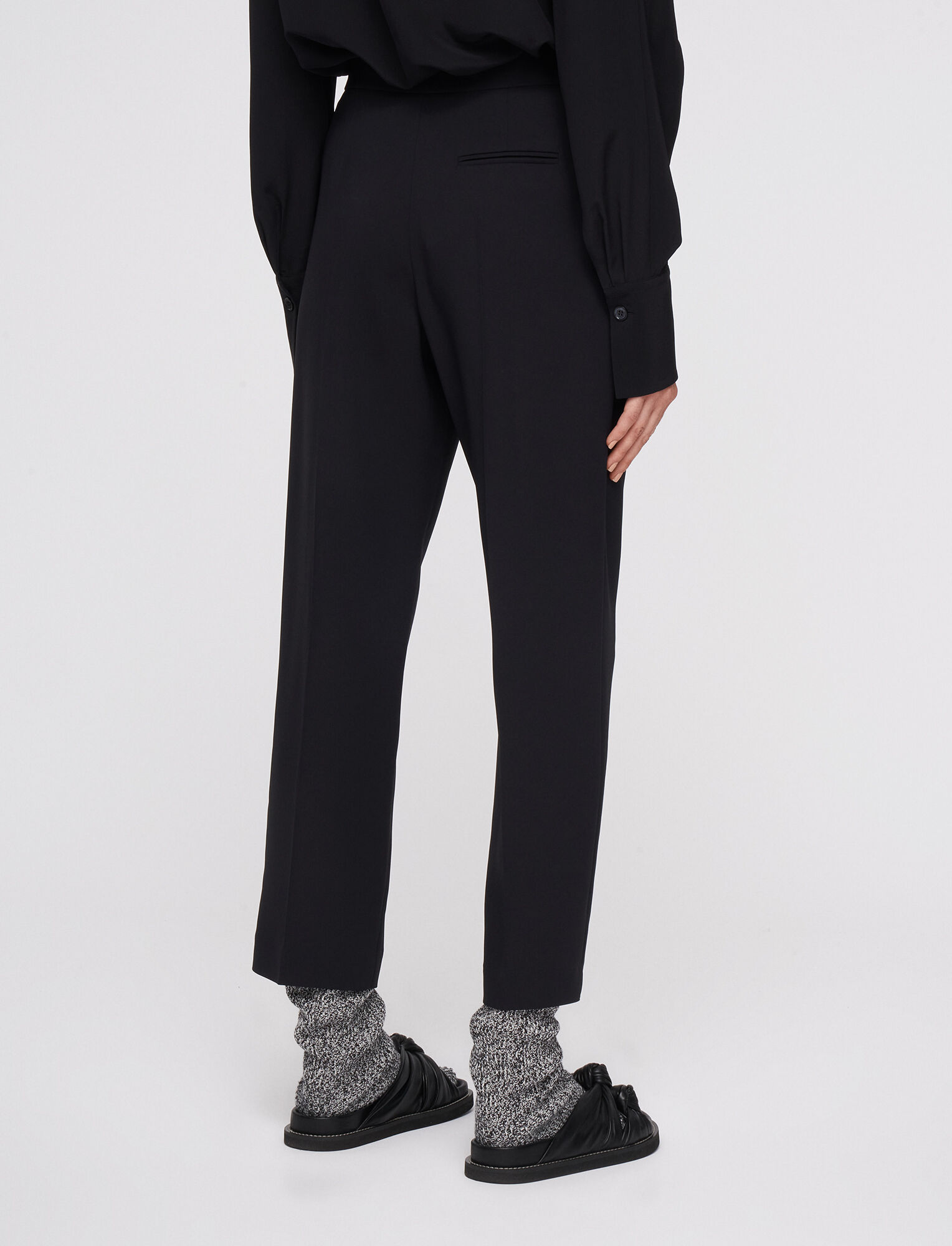 Joseph, Comfort Cady Thea Trousers, in Black